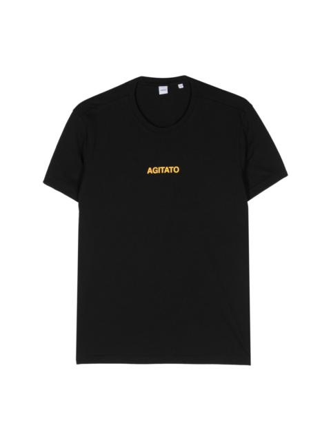 Aspesi slogan-print T-shirt