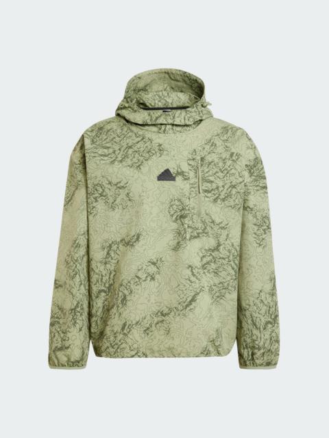 adidas City Escape Woven Hoodie