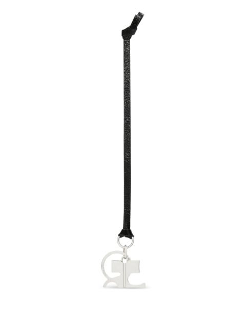 courrèges Courrèges Logo-charm Keyring