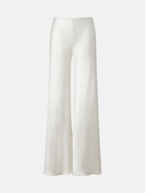 NORMA KAMALI Satin wide-leg pants