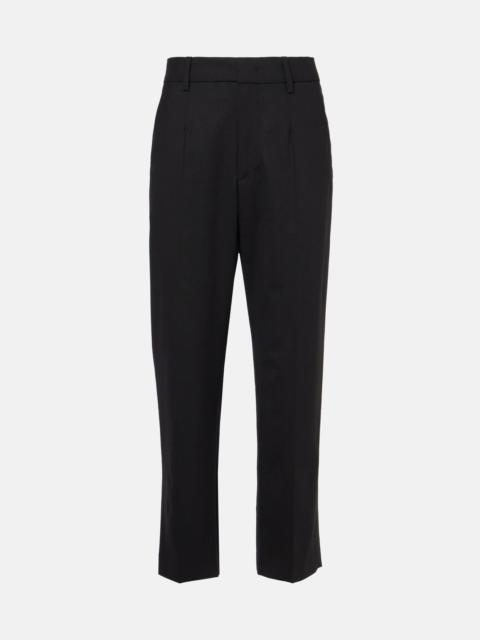 Isabel Marant Wool-blend straight pants
