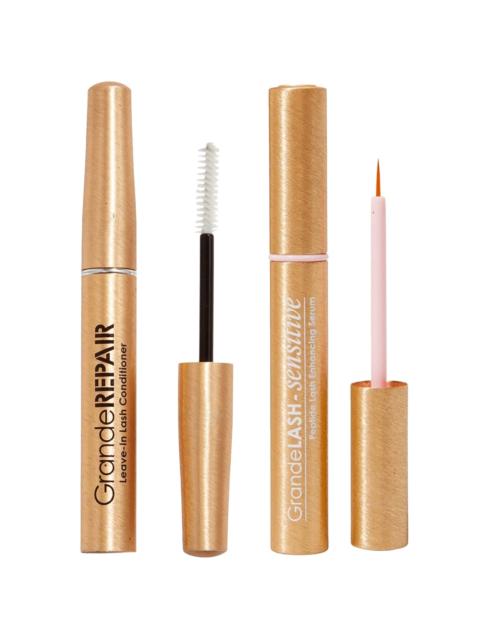 GRANDE Cosmetics GRANDE Cosmetics GrandeLASH-Sensitive Peptide Lash Serum + GrandeREPAIR Leave-In Lash Conditioner Du