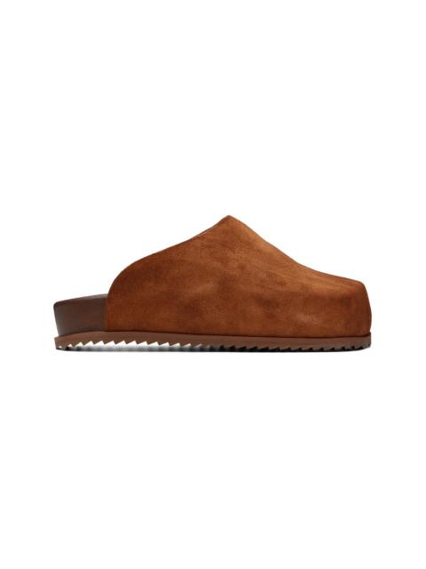 YUME YUME SSENSE Exclusive Tan Truck Slide Slip-on Loafers