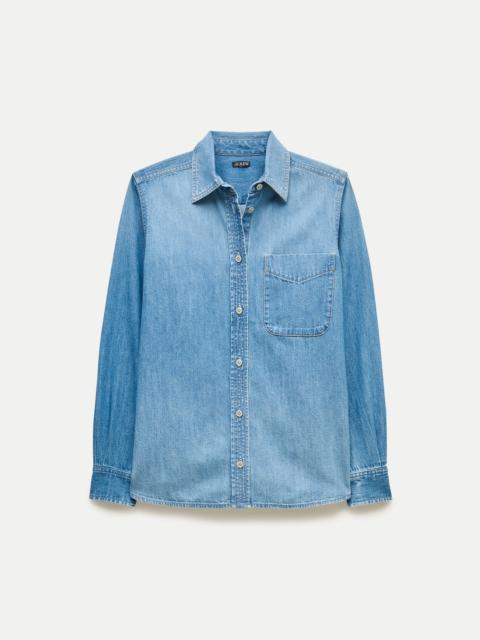 J.CREW Jules classic-fit button-up shirt in denim