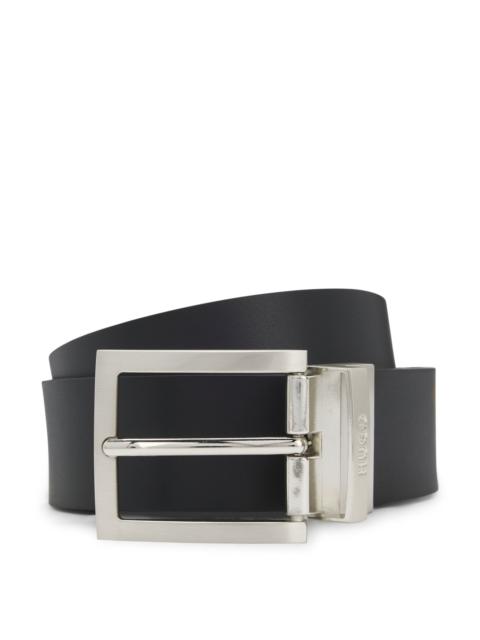 HUGO REVERSIBLE BELT IN ITALIAN LEATHER