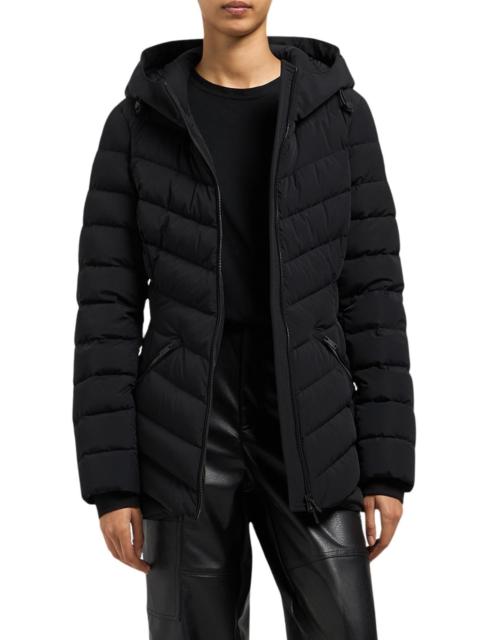 MOOSE KNUCKLES Moose Knuckles Rockcliff 5 Quilted Stretch Jacket in Black at Nordstrom