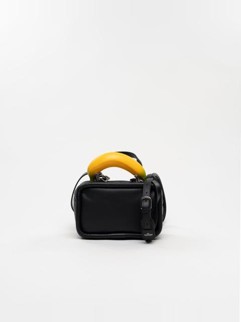 Maison MIHARAYASUHIRO "TOY" Banana Handle Square Leather Mini Bag