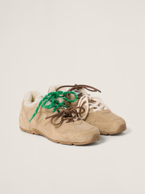 Miu Miu New Balance X Miu Miu 530 SL bleached leather sneakers