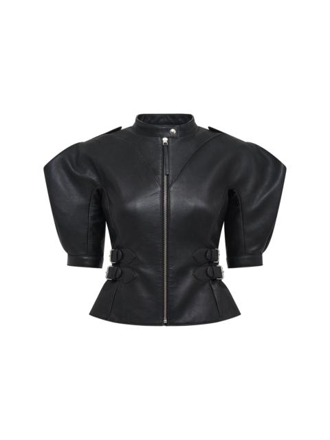 GABRIELA HEARST Eleos Jacket in Black Leather