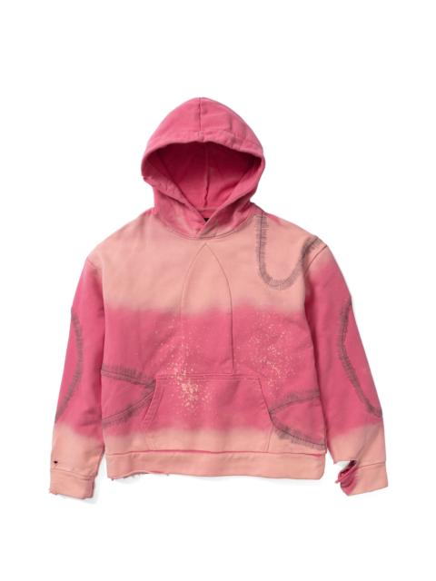 WHO DECIDES WAR WINDOWED HOODED PULLOVER