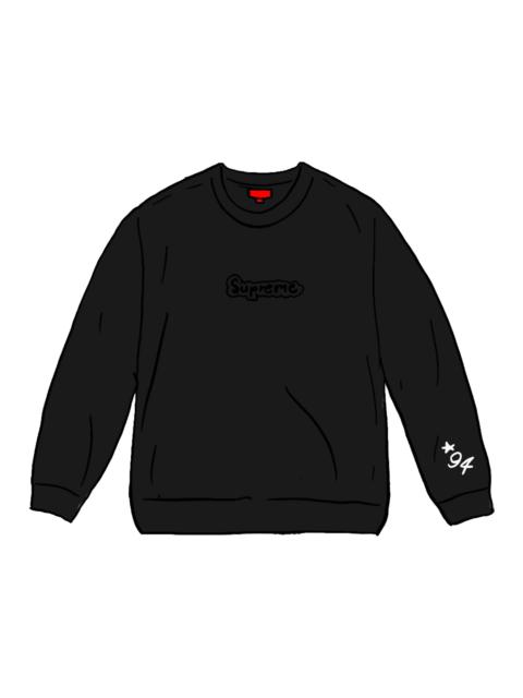 Supreme Gonz Logo Crewneck Black