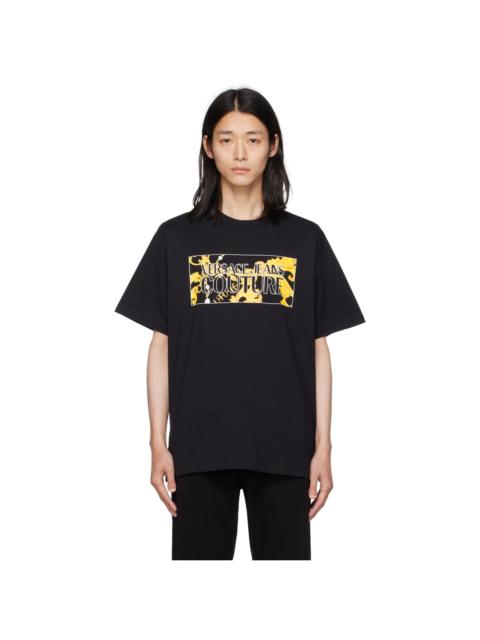 VERSACE JEANS COUTURE Black Chain T-Shirt