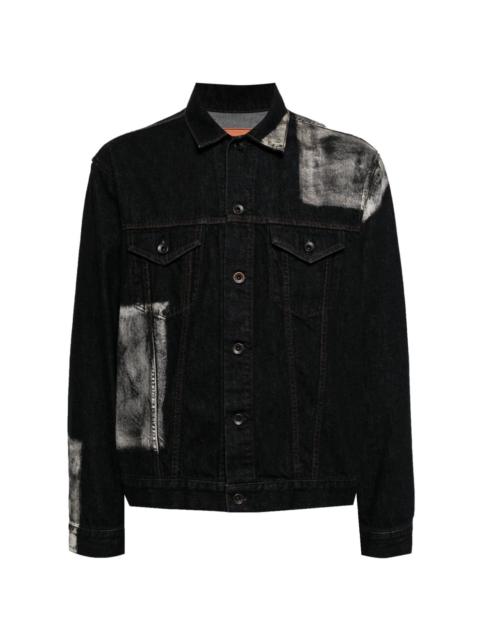 Yohji Yamamoto panelled denim jacket