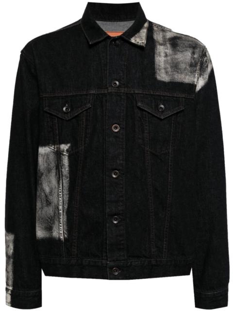 Yohji Yamamoto panelled denim jacket