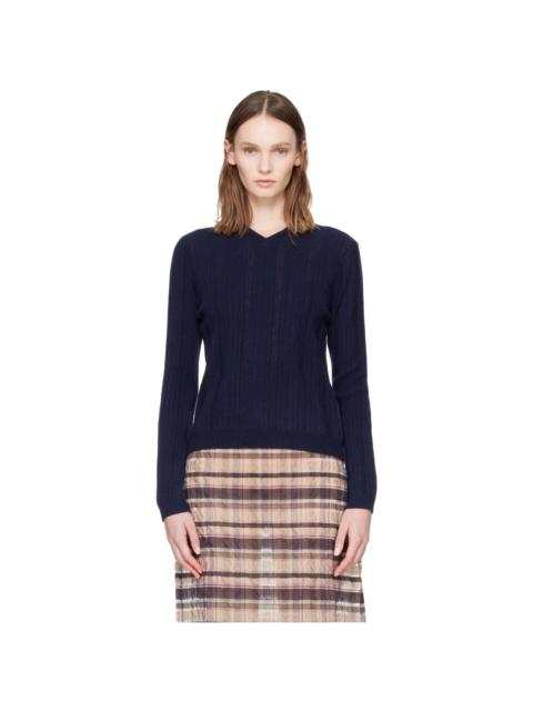 paloma wool Navy Clot Sweater