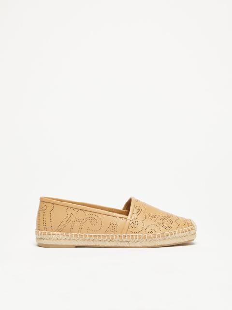 Max Mara MARGIE Espadrilles in openwork leather