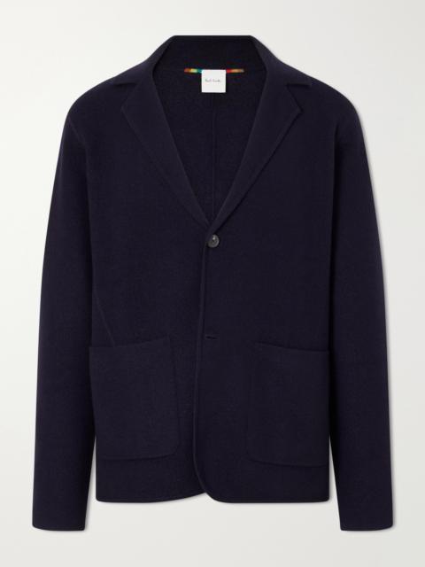 Paul Smith Knitted Merino Wool Blazer