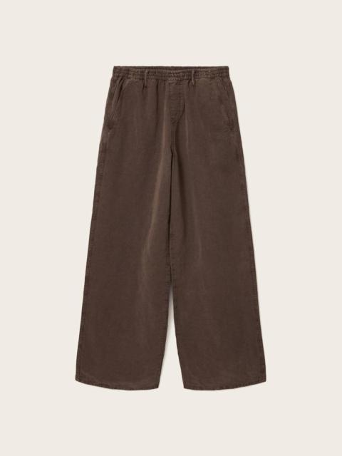 ALLSAINTS KORTEN LOOSE FIT LINEN BLEND PANTS