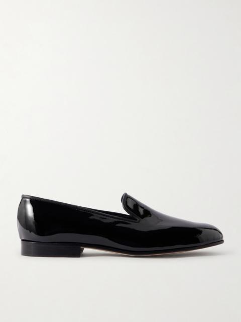 GEORGE CLEVERLEY Albert Patent-Leather Slippers