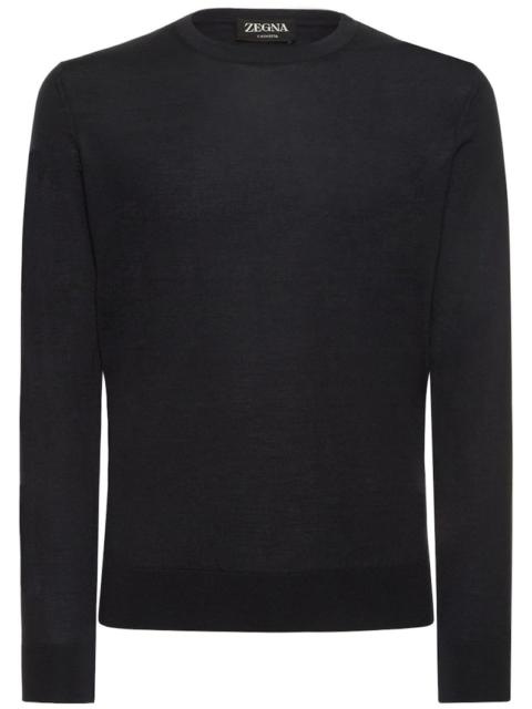 ZEGNA Cashmere & silk light knit sweater