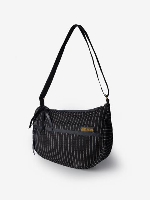 Iron Heart IHE-36-BLK 12oz Wabash Small Shoulder Bag - Black