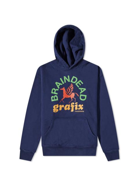 BRAIN DEAD Brain Dead Grafix Hoodie