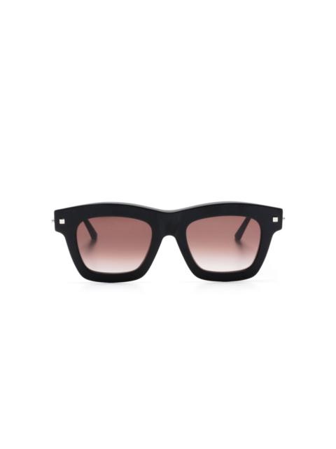 Kuboraum J2 rectangle-frame sunglasses