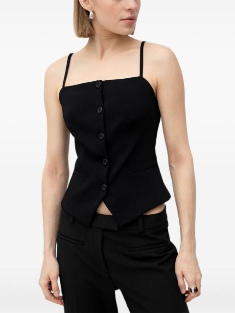 HUGO buttoned camisole top