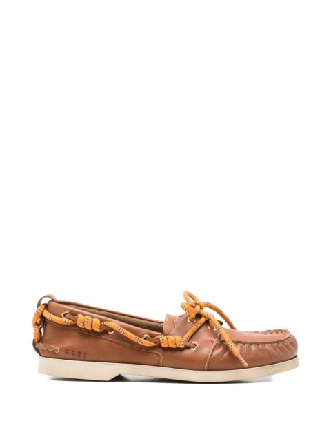 Golden Goose Golden Goose Lace-up Leather Loafers