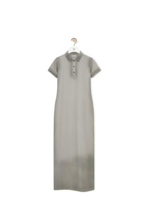 Polo dress in cotton