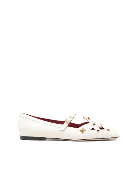 Valentino studdy rockstud ballet flats
