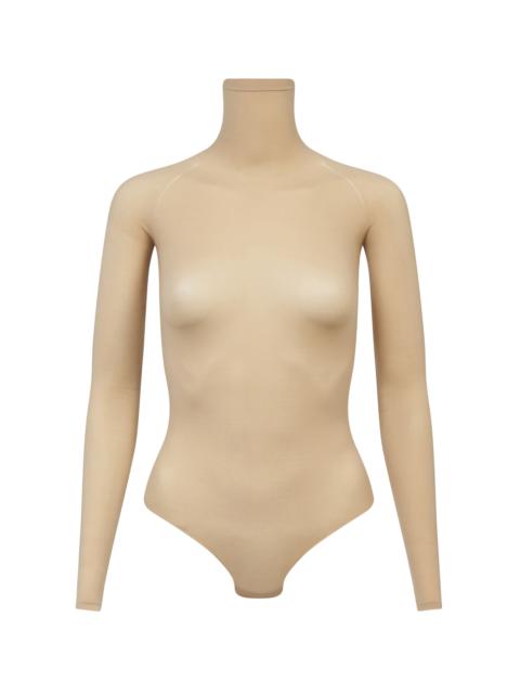 Alaïa String Turtleneck Bodysuit neutral