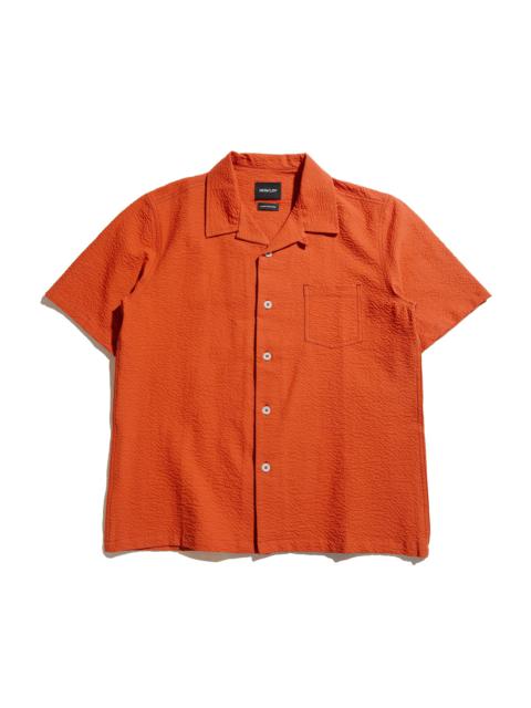 HOWLIN' Cocktail Shirt Red Seersucker