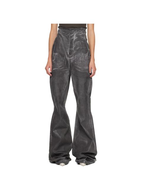 Rick Owens DRKSHDW Gray Concordians Dirt Bolan Jeans