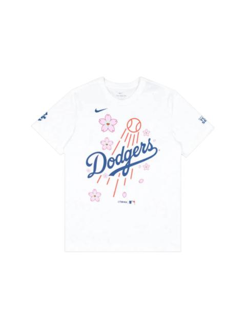Nike Nike x Takashi Murakami x MLB World Tour Tokyo Series 2025 Dodgers S/S Tee White