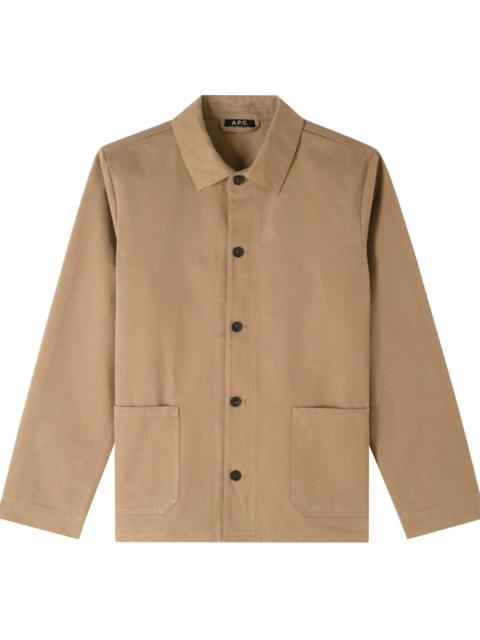 A.P.C. KERLOUAN LOGO JACKET