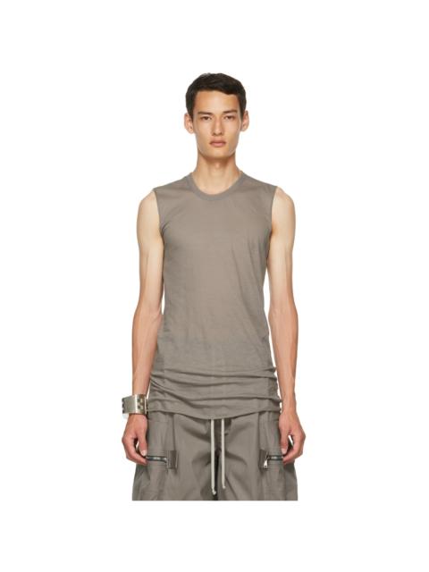Rick Owens Grey Basic Tank Top