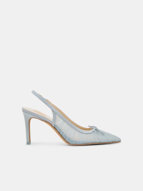 dolce vita YELA HEELS LIGHT BLUE TULLE