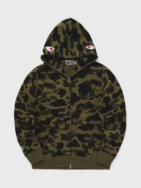 A BATHING APE® 1ST CAMO 2ND SHARK FULL ZIP HOODIE