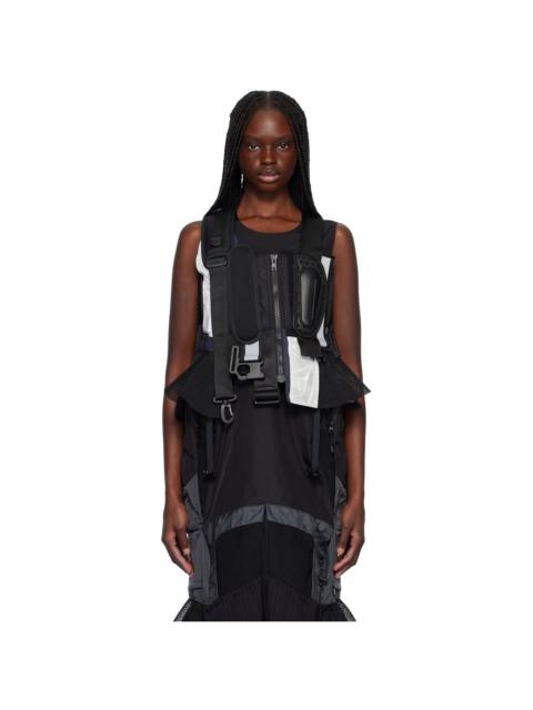 Junya Watanabe Black Komine Protector Paneled Vest