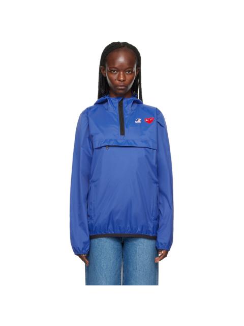 Comme des Garçons PLAY Blue K-Way Edition Leon Jacket