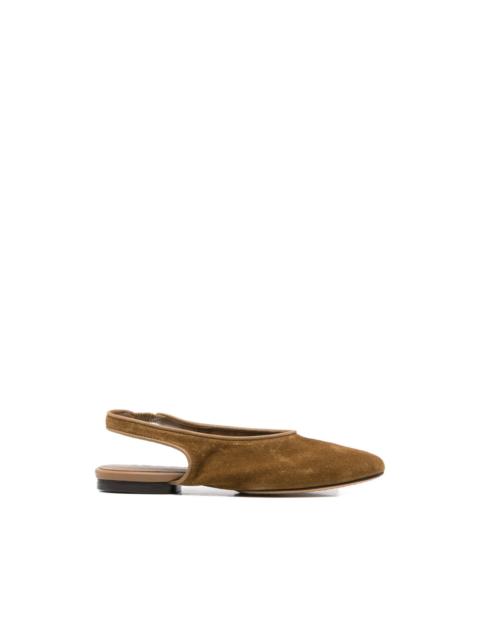 soeur slingback heeled mules