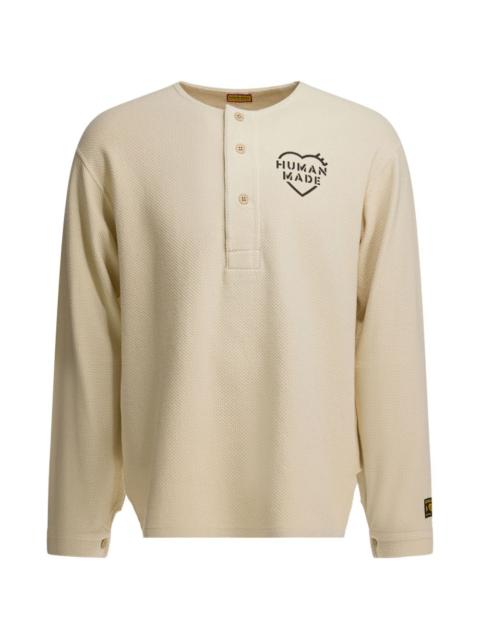 Human Made button long-sleeve sweater