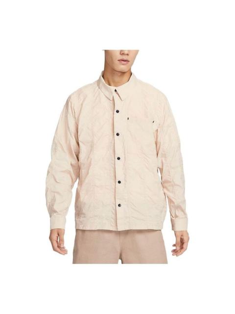 Nike Nike Sportswear Tech Pack Woven Long-Sleeve Top 'Beige' FB7364-126