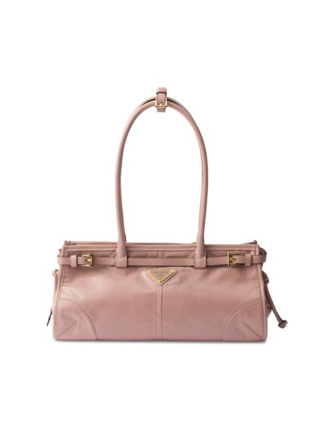 Prada Women's Bonnie Medium Leather Top Handle Bag - Pink