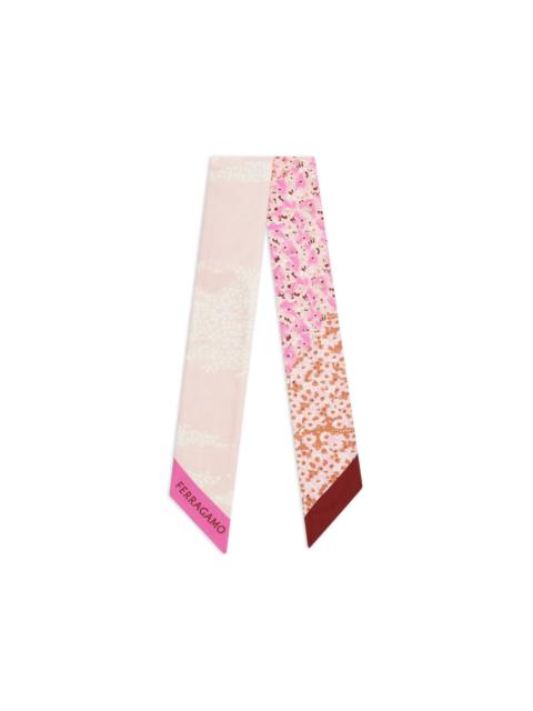 FERRAGAMO Palazzo-print bandeau