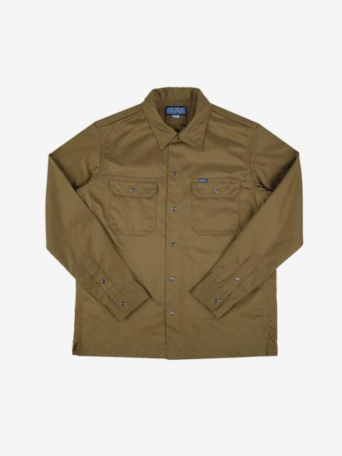 IHSH-383-BRN 9oz T/C Mechanic Shirt - Brown