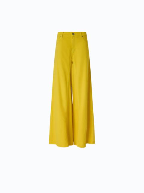 PINKO FLARED JEANS WITH SUPER WIDE LEG