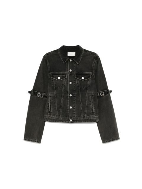 BALENCIAGA Lace-up denim jacket | luisaviaroma | REVERSIBLE