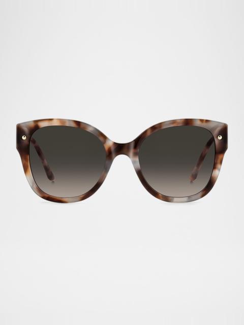 CAROLINA HERRERA Square Acetate Sunglasses